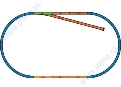 Obrázok pre 64/55366 SET-Násypov pre *A+B* koľajový SET