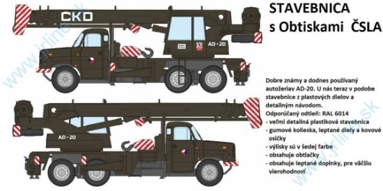 Obrázok pre 45/814002 TATRA 148 AD20 ČKD*ČSLA-STAVEB