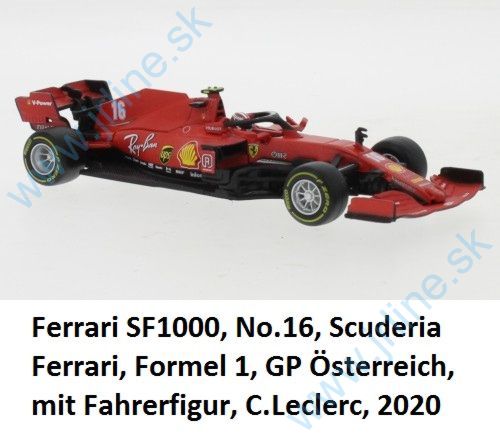 Obrázok pre 30/36819L Ferrari SF1000*LECLERC*16*2020