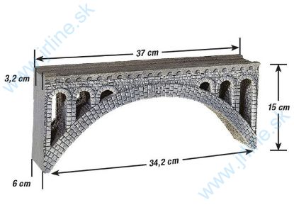 Obrázok pre 54/58671 HOe*Kamenný Viadukt * L=36cm