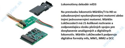 Obrázok pre 75/M60972 Dekoder*21MTC* mLD3*MM1-2*DCC