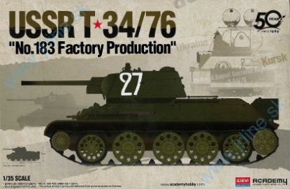 Obrázok pre 7/13505 T-34/76 *No.183 FactoryProduct