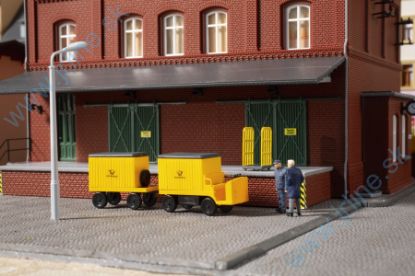 Obrázok pre 46/43663 Elektrický poštový voz+príves