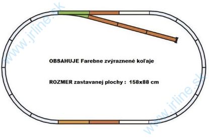 Obrázok pre 64/55310 *B* Rozširovacia Sada koľajníc