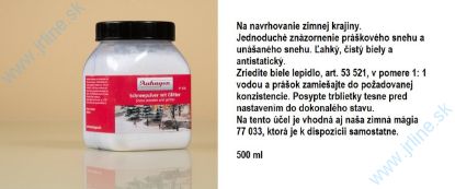 Obrázok pre 46/77032 Snehový posyp+trblietkami500ml