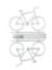 Obrázok pre 55/50201 Bicykle 1÷50 * 2ks *2D*