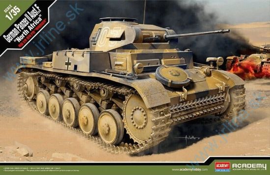 Obrázok pre 7/13535 Panzer II Ausf.F*North Africa