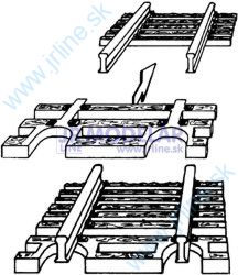 Obrázok pre 73/22215 Pražcové ukončenie FLEXI koľaje