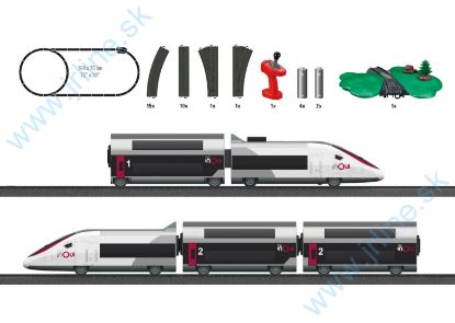 Obrázok pre 63/29406 MyWorld  Start-SET * Vlak TGV Duplex * Power Control Stick