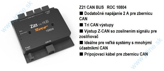 Obrázok pre 75/R10804 Z21-CAN HUB*Zosilňovač Napájan