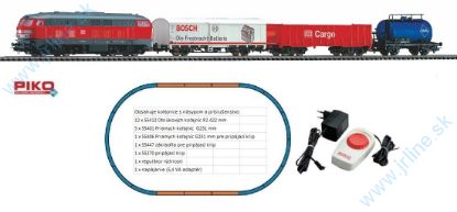 Obrázok pre 63/57154 START set - Analog * Motorová lokomotíva BR218 DB + Nákladný vlak