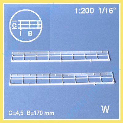 Obrázok pre 55/31082 2ks*Zábradlie-II*1÷200*á170mm