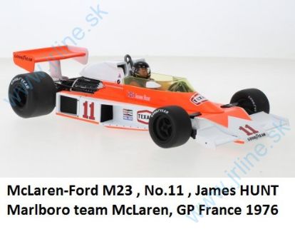 Obrázok pre 87/MCG18612F McLaren M23*1976*J.HUNT*Nr-11