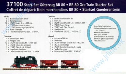 Obrázok pre 639/37100 STARTset*BR80+Nakl.Vlak(OOt96)