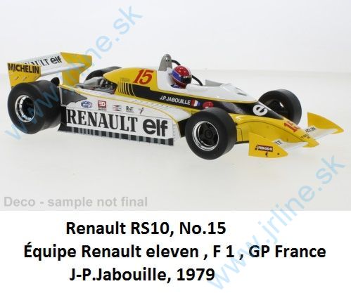 Obrázok pre 87/MCG18616F Renault RS10*1979*Jabouille*15