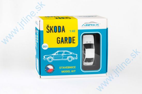 Obrázok pre 142/SABS-722EB ŠKODA GARDE*1982*White*STAVEBN