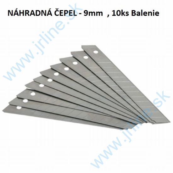 Obrázok pre 20/G10827 10ks*Náhradné čepele 9mm*Odlam