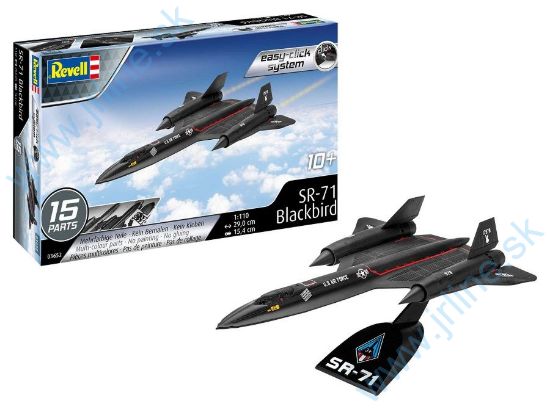 Obrázok pre 1/03652 SR-71 BLACKBIRD*Easy-Click Sys