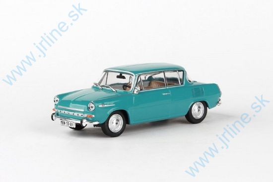 Obrázok pre 142/ABS-721HA ŠKODA 1000MBX 1969*TURQUOISEli