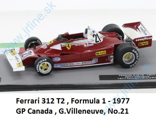 Obrázok pre 140/261509 Ferrari 312 T2*G,Villeneueve21