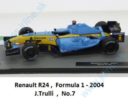 Obrázok pre 140/257753 Renault R24*J.TRULLI*7*F1-2004