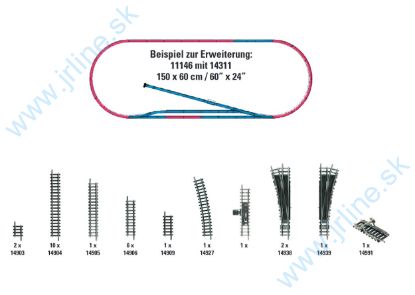 Obrázok pre 73/14311 Kolajový - SET - Rozšírenie *STANIČNÝ*