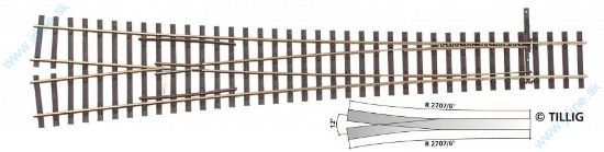 Obrázok pre 64/85383 ABW 9-12°  * Symetrická Výhybka