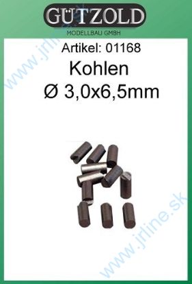 Obrázok pre 74/G01168 Uhlík-Valcový-¤3x6,5mm * 1ks