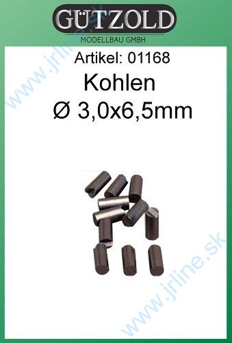 Obrázok pre 74/G01168 Uhlík-Valcový-¤3x6,5mm * 1ks