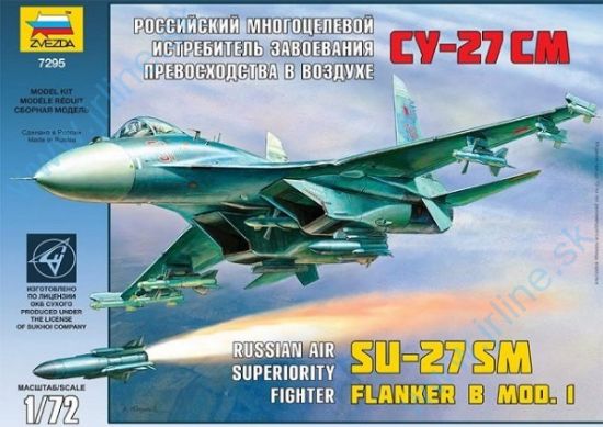 Obrázok pre 12/7295 SU-27 SM  Flanker B mod.I