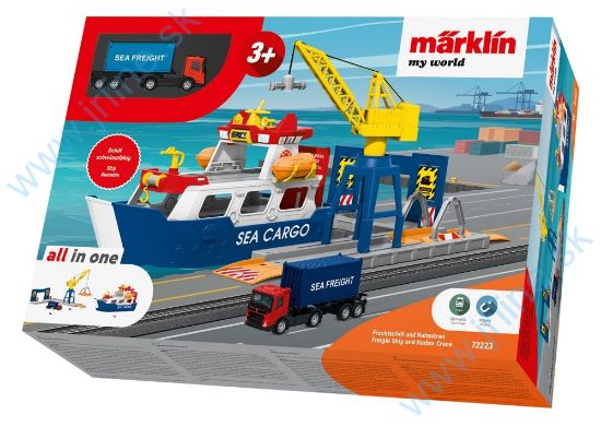 Obrázok pre 64/MY72223 MyWorld - START set * Freight Ship & Harbor Cran