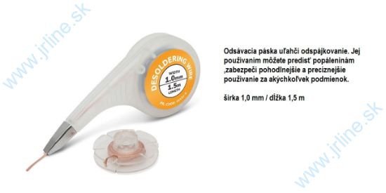 Obrázok pre 20/G10132-S Sada s odsávacím pásikom 1mm