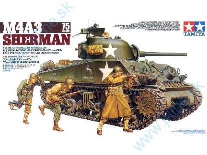 Obrázok pre 6/35250 M4A3 Sherman 75mm Gun LateProd