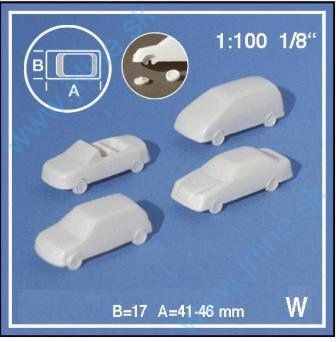 Obrázok pre 55/40101 4ks * Osobné Autá 1÷100