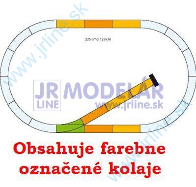 Obrázok pre 649/35301 *G* Rozširovací Kolajový Set *Koncová Koľaj*