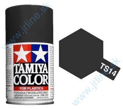 Obrázok pre 15/114 TS14*ČIERNA*spray TAMIYA*100ml