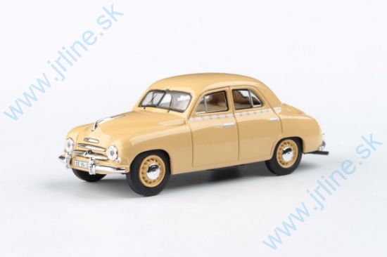 Obrázok pre 142/ABSX711XDY ŠKODA 1201 Sedan*TAXI*1956*Béž