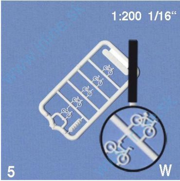Obrázok pre 55/30201 Bicykle 1÷200 * 5ks *2D*