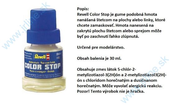 Obrázok pre 21/R39801 Color Stop *Mascol*REVELL*30ml