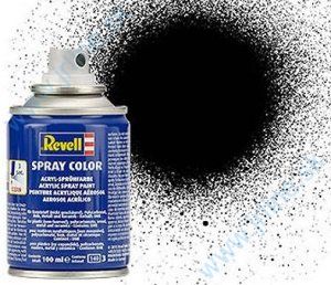 Obrázok pre 23/4302 *302* SprayAcryl*ČIERNA Zamat