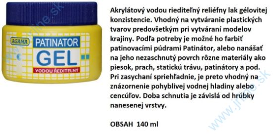 Obrázok pre 21/AG1130 PATINÁTOR Gel *140ml*