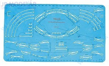 Obrázok pre 68/83517 TT Kolajová Šablona * 1:5