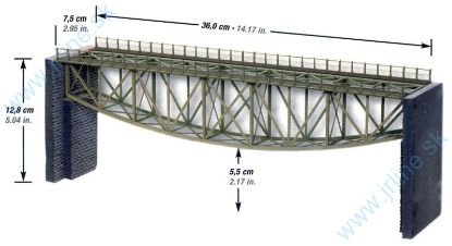 Obrázok pre 54/67027 36cm*Ocelový Most*Obluk.spKonš