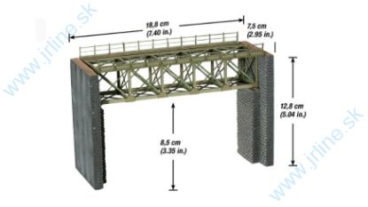 Obrázok pre 54/67010 18,8cm*Ocelový Most*Spodn-Konš
