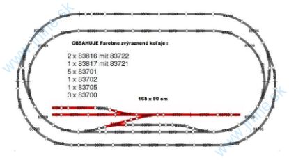 Obrázok pre 68/01836 Rozširovací Výhybkový SET *Zoradisko*