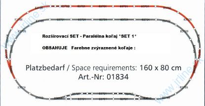 Obrázok pre 68/01834 Kolaj.SET * Paralel-Okruh * DIEL-1