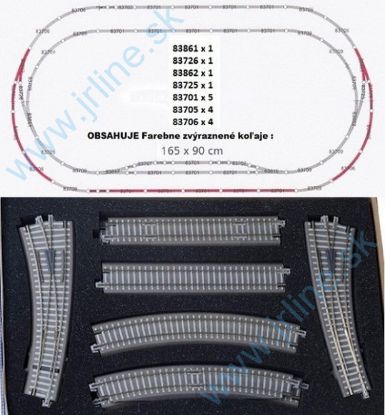 Obrázok pre 68/01835 Kolaj.SET * Paralel-Okruh * DIEL-2