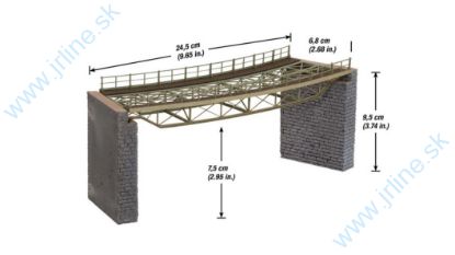 Obrázok pre 54/67026 Oblúkový Most *R2-437mm*