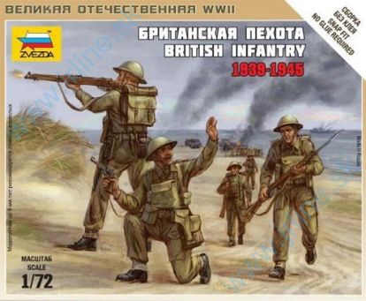 Obrázok pre 12/6166 Britská pechota 1939-1945