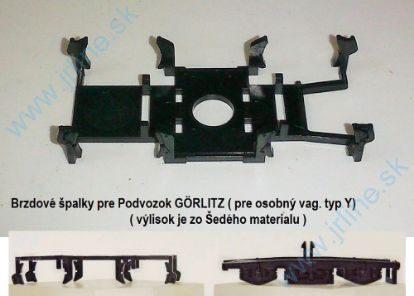 Obrázok pre 74/TH309203 HO*Brzd-špal*Görlitz-pre Y-vag